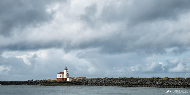 Winter's Day at Coquille River Lighthouse