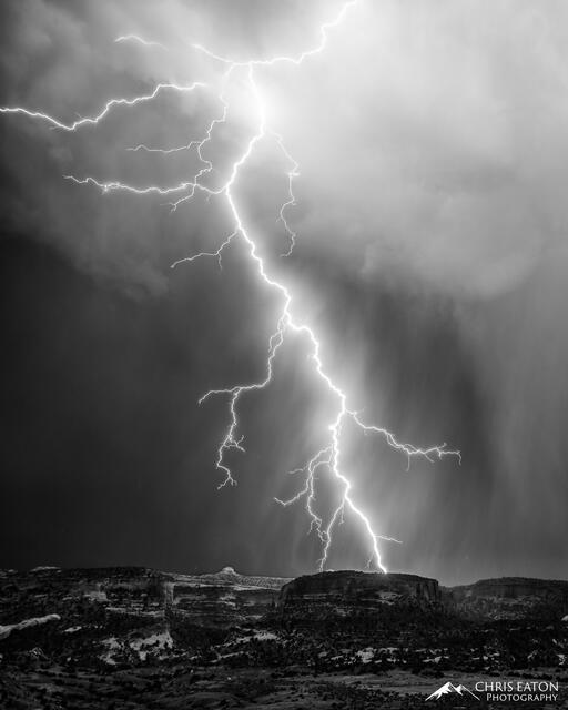 Big Strike Over Colorado National Monument