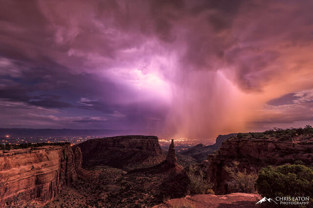 Downpour on Grand Junction