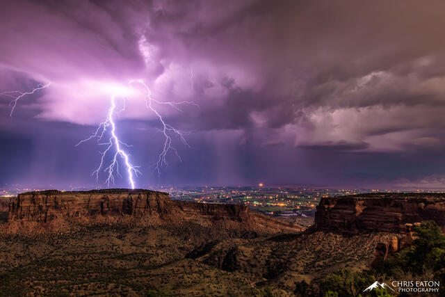 Big Strike Over Grand Valley