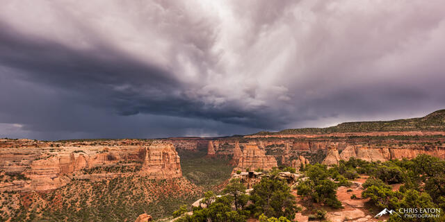 Big Thunder Over Monument Canyon