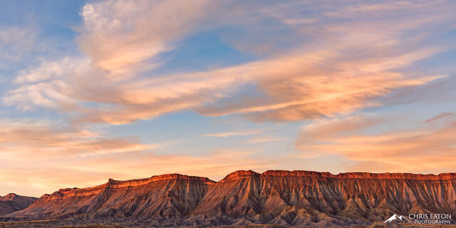 Painted Sky Over the Book Cliffs