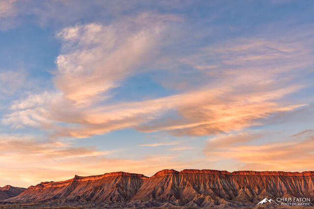 Painted Sky Over the Book Cliffs