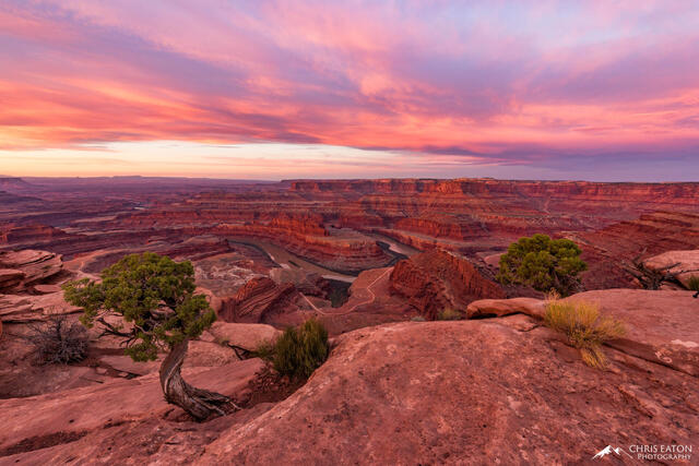 Morning Breaking Over Dead Horse Point