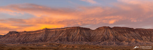 Twilight on the Book Cliffs