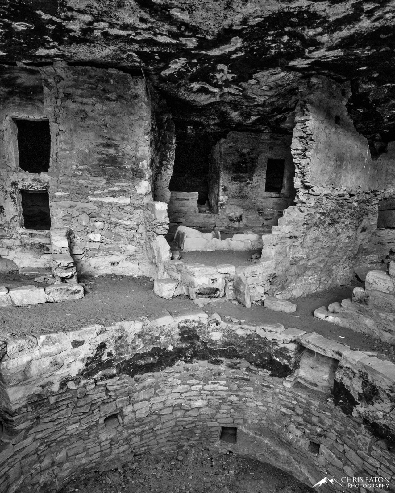 Built into an impossible to reach alcove in the sandstone of Cliff Canyon in Mesa Verde National Park, Oak Tree House was a sanctuary...