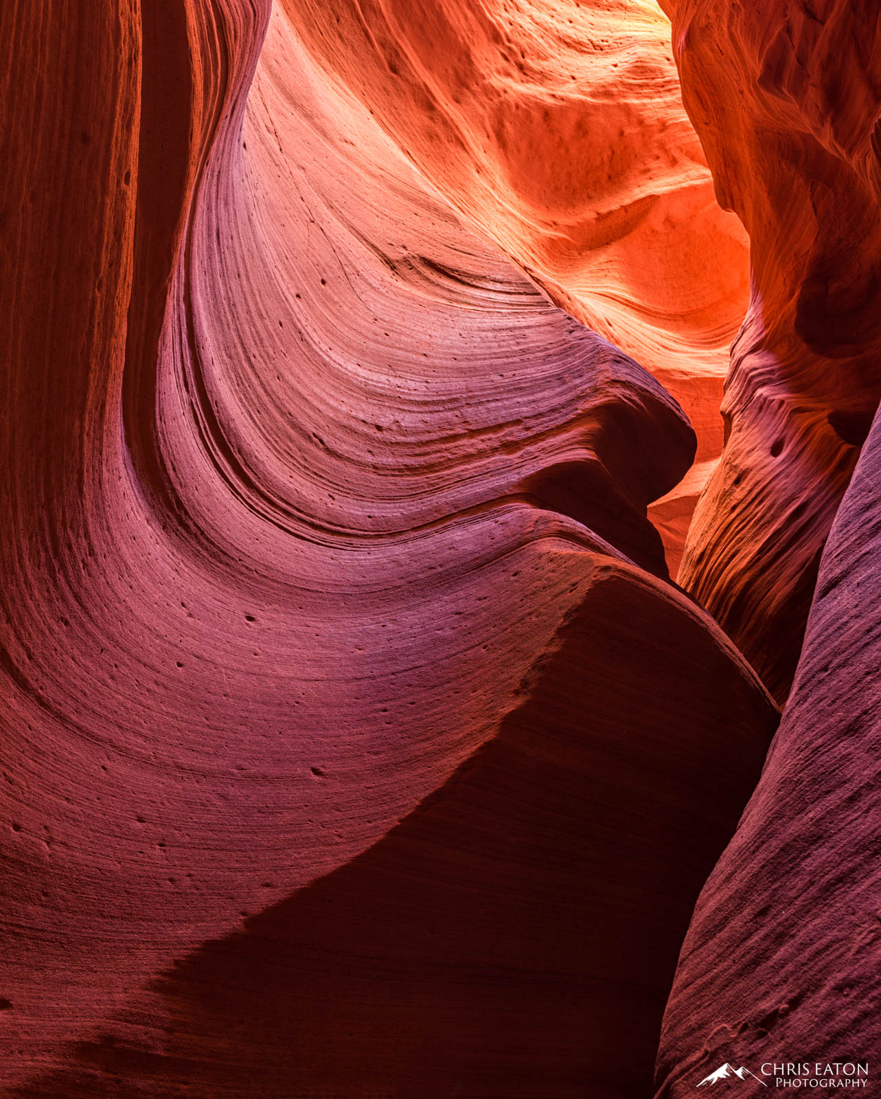 Easter Island The flash floods that create and sculpt slot canyons, at times unwittingly recreate art. This section of Canyon X features a...