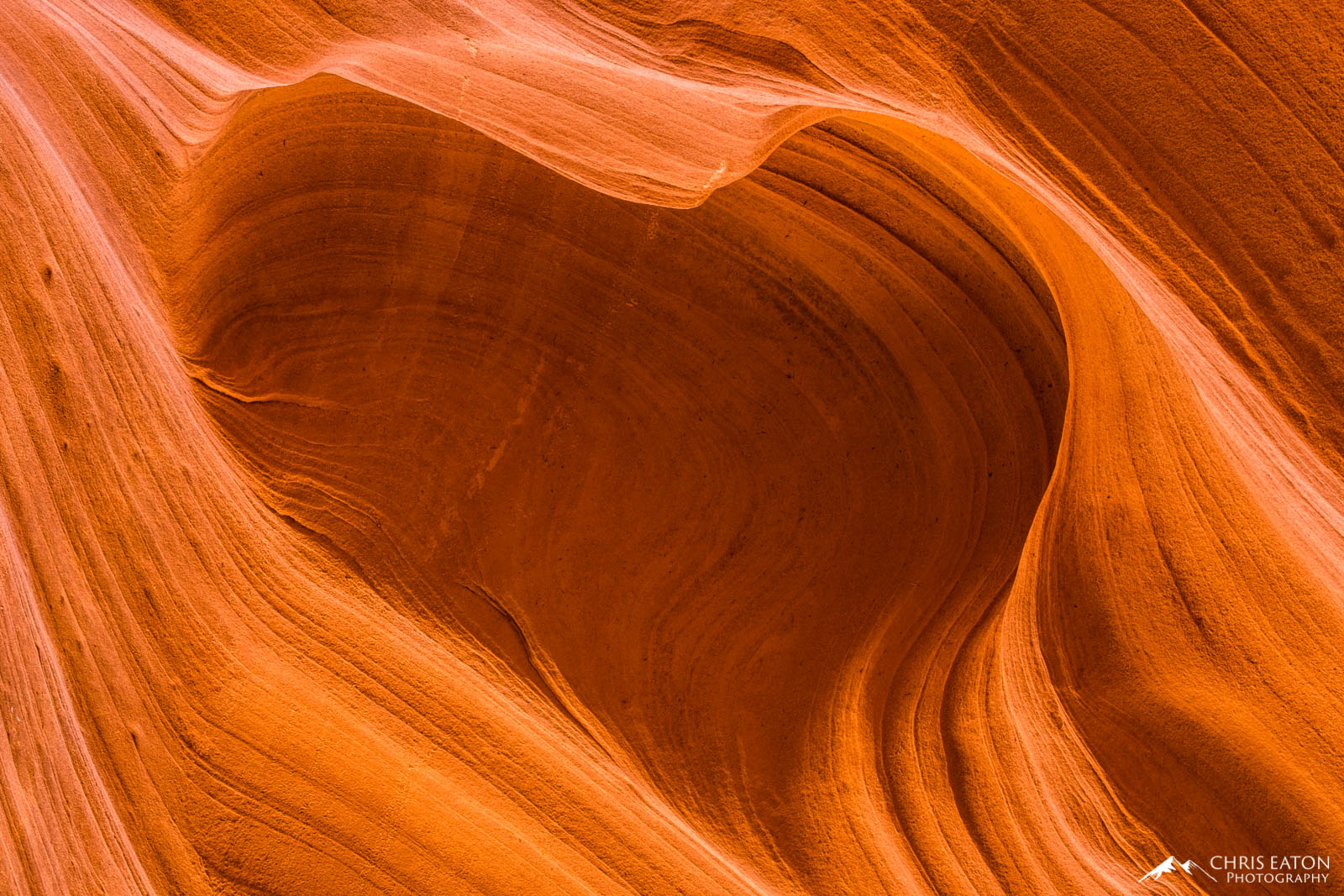 Flash flood waters carve many shapes and forms into the slot canyon walls. Sometimes, at just the right angle, they shapes and...