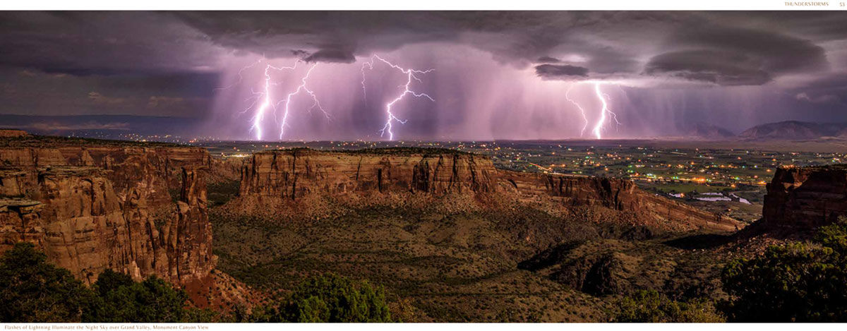 Colorado National Monument inside book sample
