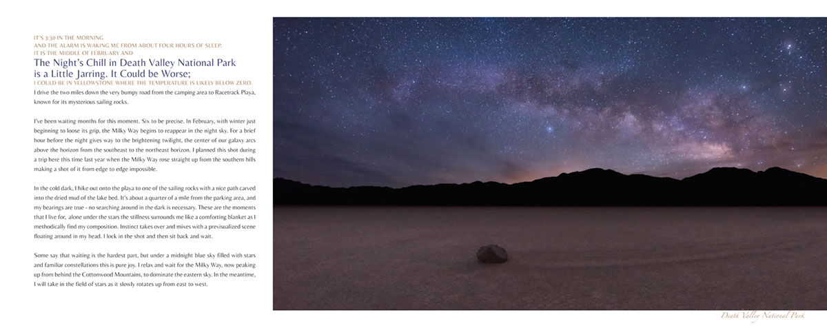 Night Skies of the American Southwest inside book sample