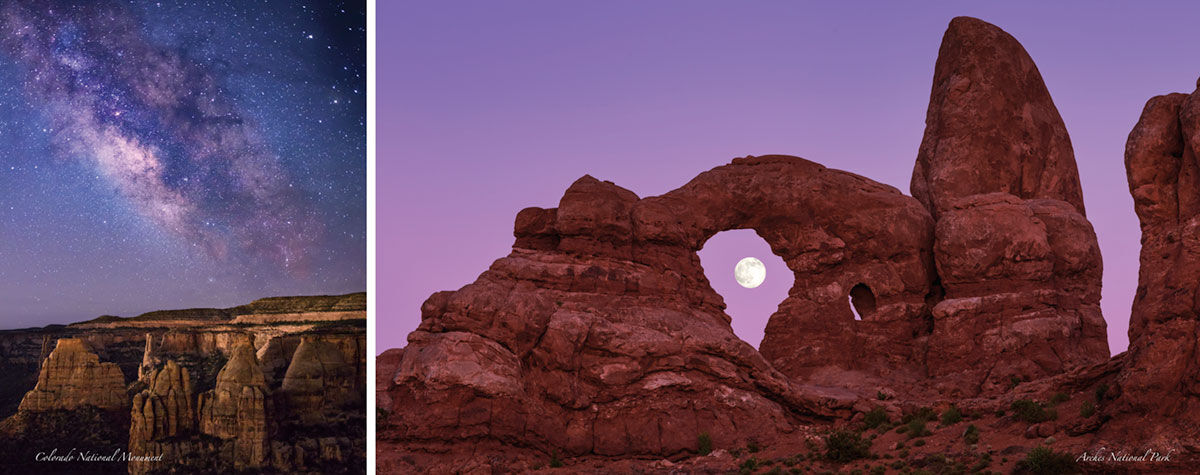 Night Skies of the American Southwest inside book sample