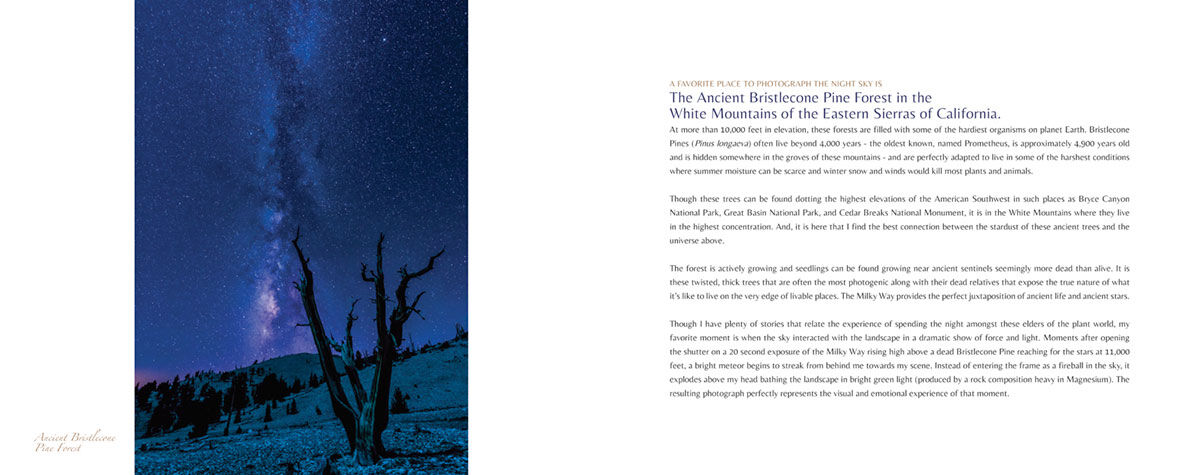 Night Skies of the American Southwest inside book sample
