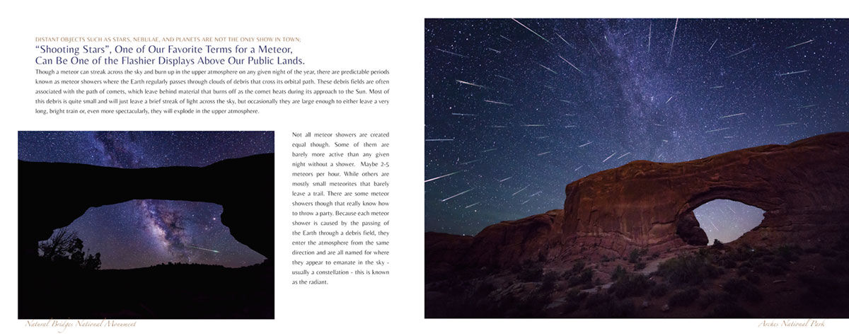 Night Skies of the American Southwest inside book sample